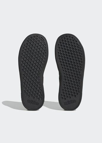 Чорні всесезонні кросівки grand court lifestyle tennis lace-up adidas