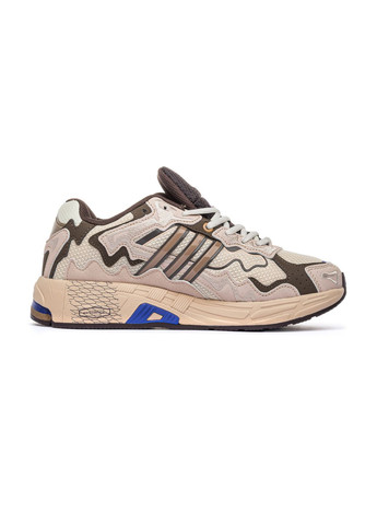 Коричневі Осінні кросівки чоловічі adidas x bad bunny brown No Brand Response