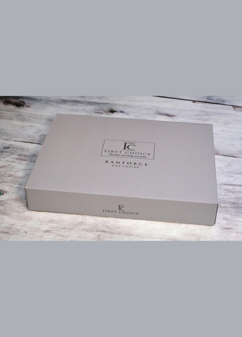 Постельное белье Ranforce 160 х 220 см семейный Benedic Cappuccino First Choice (318380993)