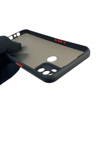 Чехол для телефона A53 (4G) с высокими бортами с защитой камеры на оппо а53 черный Oppo (366233337)