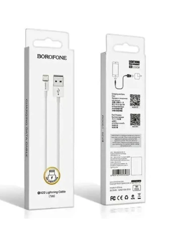 Кабель заряджання BX22 Bloom USB to Type-C 1м Білий Borofone (380618559)
