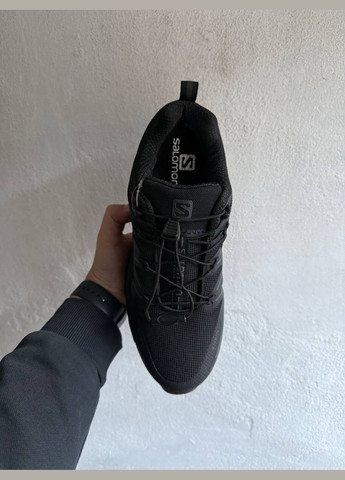 Черные зимние зимние мужские кроссовки salomon sensi fit winter gore-tex black termo | саломон сэнси фит черные термо No Brand