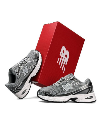 Кроссовки женские New Balance Grey Silver White No Brand 740 серые демисезоны (346055186)
