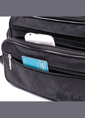 Удобная мужская сумка на плечо из качественного полиэстера 22577 FABRA (329198655)