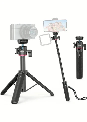 Штатив Vijim MT-73 55CM Tripod with 1/4 Cold Shoe UV-T048GBB1 MT-73 Black Ulanzi (327415126)