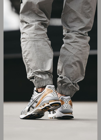 Кроссовки женскиеи и мужские Asics Gel-Kayano 14 grey black gold | Асикс Гель-Каяно 14 серые черные No Brand серые всесезоны (315155239)