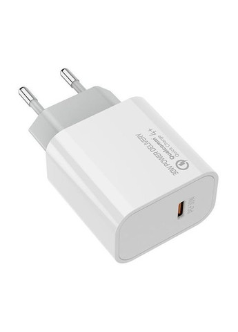 Зарядний пристрій (CW-CHS038PD-WT) Colorway PD Port PPS USB Type-C (30W) white (268144227)