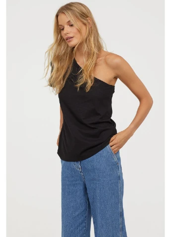 Футболка,чорний, H&M - (395005241)