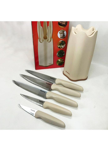 Сучасні кухонні ножі MG-1090, Кухарські кухонні ножі набір, Набір ножів для GZ-119 нової кухні Magio (349511940)