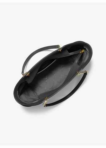 ЖІноча сумка чорного кольору, золота фурнітура, з логотипом бренду Michael Kors slim fit (367833362)