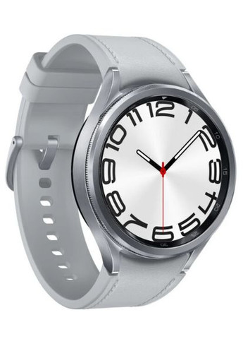 Смарт часы Galaxy Watch 6 Classic 47mm Silver (SMR960NZSASEK) Samsung (278366041)