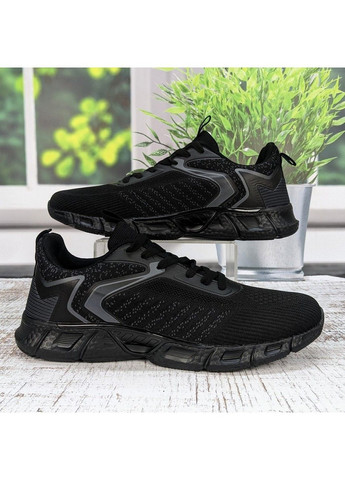 Чорні Осінні кросівки чоловічі текстильні великих розмірів Situo