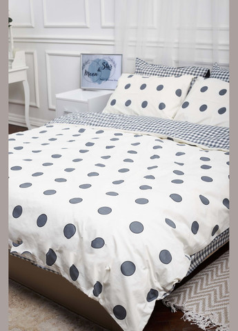 Комплект постельного белья полуторный 143х210 наволочки 4х50х70 Ranforce Elite (MS-820000193) Moon&Star Riccarda (284416443)