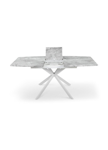 Стіл-трансформер кухонний розкладний RICHARD Білий/Базальт 857481-02 857481 Comfort Line (355467946)