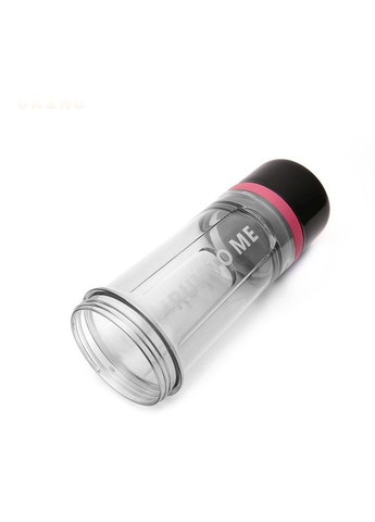 Шейкер спортивний з контейнером 600 мл KXN-1199 з вінчиком Сірий/Червоний (A-011822) Casno (308460304)