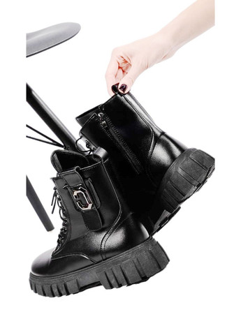 Зимові чорні черевики XIFA берци (307832955)