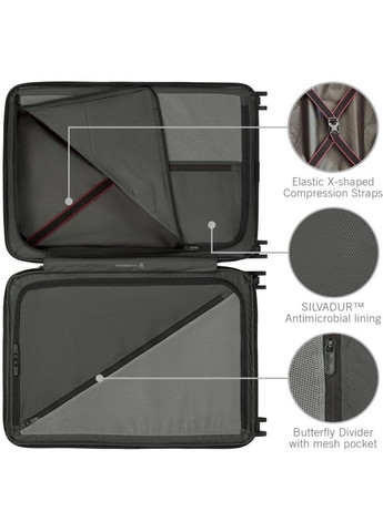 Валіза Travel Airox Advanced Expandable Stone White 103/119 л Vt653139 Victorinox (369564512)