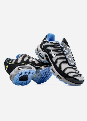 Серо-синие демисезонные кроссовки nike air max tn black grey waterproof No Brand Air Max Plus