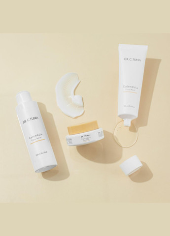 Очищающий гель для лица с сухой и чувствительной кожей Calendula 100 мл Farmasi (294944592)