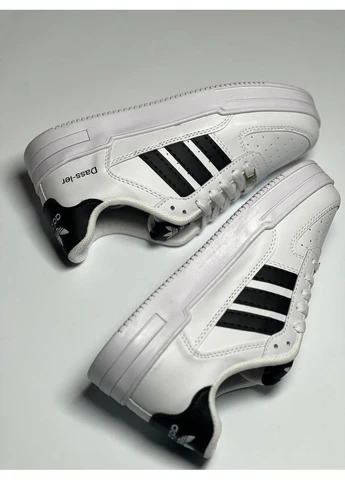 Білі літні кросівки adidas dass-ler black/white адідас аді даслер No Brand