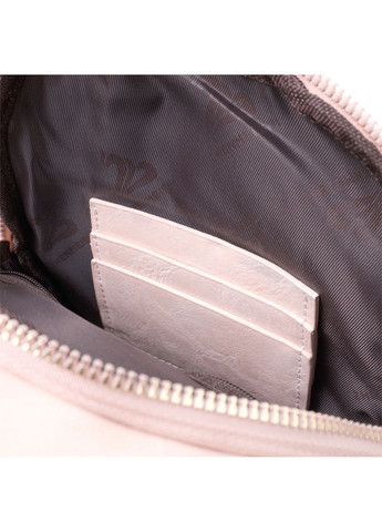 Компактная женская сумка с одной лямкой через плечо из гладкой экокожи 16х25х6,5 см Vintage (315870308)