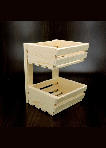 Лоток для овочів і фруктів з дерева Цукіні бланже (ЯХО-000801) No Brand (327866517)