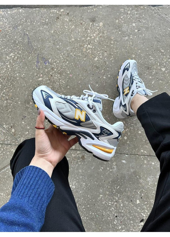 Білі Осінні кросівки чоловічі new balance 725 white navy нью беланс 725 No Brand