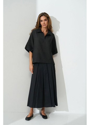 Жіноче напівпрозоре поло з тенселу (3056) Triko Bakh (360919797)