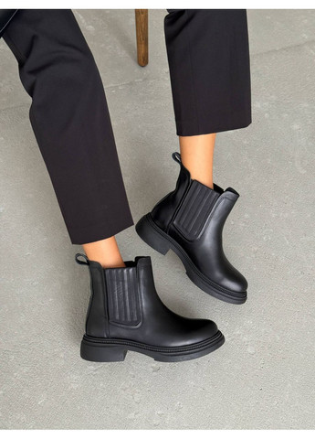 Осенние премиальные кожаные челси с анатомической колодкой Helen