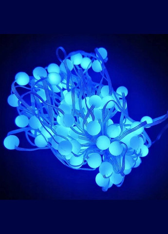 Гірлянда Розумна світлодіодна музична 100LED 10 метром кульки Multi різнокольорові USB керування від смартфона та пульта SunLamp (305663807)