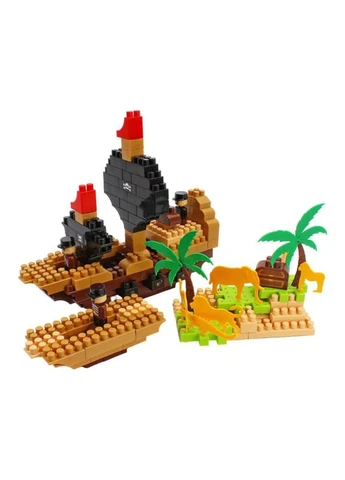 Детский развивающий конструктор "Pirate island" 2642TXK 170 деталей ТехноК (378265267)