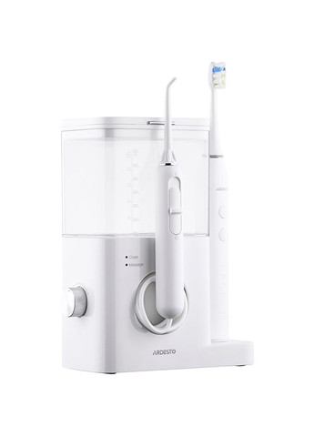 Ирригатор стационарный 600 мл + электрическая зубная щетка White (OI-R600WTB) Ardesto (322937058)