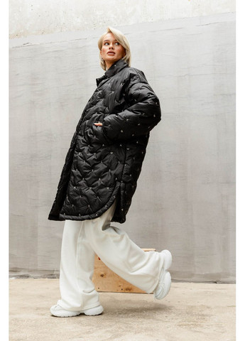 Черная демисезонная куртка-рубашка. черная Seventeen