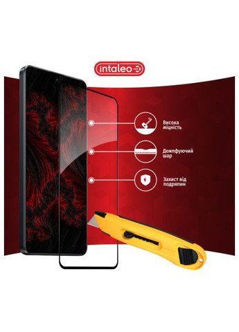 Скло захисне (1283126588716) Intaleo Full Glue Xiaomi Poco X6 Black (366489444)