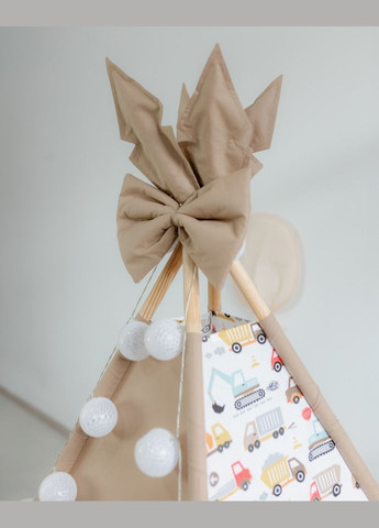 Вігвам для дитини Машинки з матрасиком БОН БОН + кошик для іграшок + гойдалка балансир. Повний комплект! No Brand (316257090)