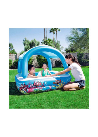 Басейн дитячий надувний зі знімним навісом об'єм 265л (52192) Bestway (351387495)