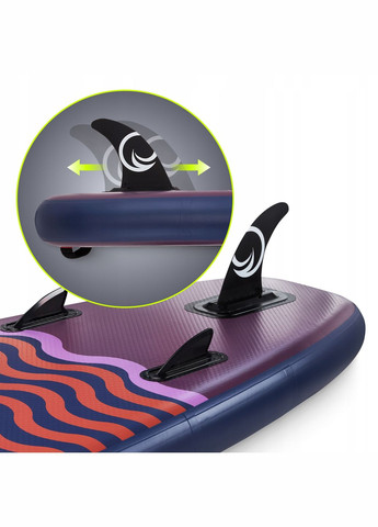 Надувная SUP доска 350 см с веслом Wave T05 () TSUNAMI P-5907739314246 (342758397)