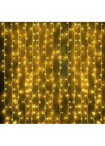 Гірлянда штора Водоспад 3х3 м 320 LED Золотистий (1309641565) FMA (368754299)