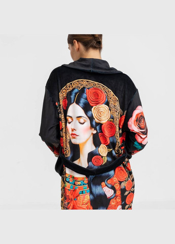 Халат женский из плюшевого велюра эксклюзивный Rose 18315 L-XL FlexDress (336767188)