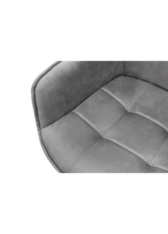 Кухонний стілець TANDEM велюр Світло-сірий/Білий 857531-01 857531 Comfort Line (355467870)