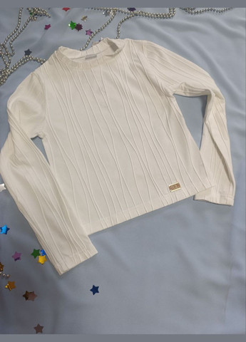 Реглан фактурный, белый с кремовым оттенком No Brand (316461256)