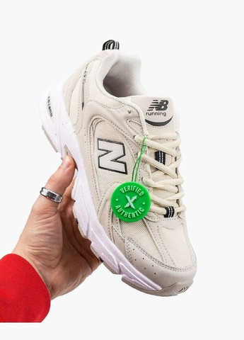 Белые демисезонные кроссовки мужские new balance 530 ivory mr530sh No Brand