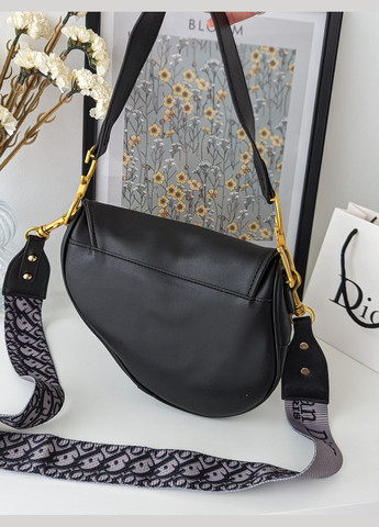 Сумочка Діор сідло чорна No Brand (322440774)