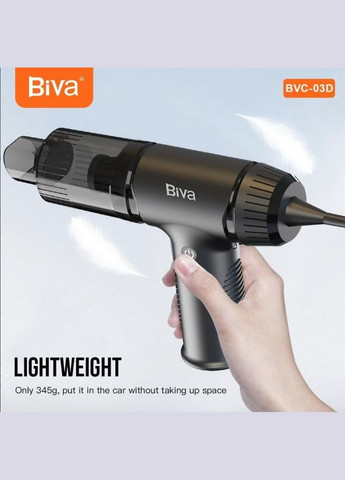 Автомобільний пилосос BVC-03 Portabbe Car Vacuum Cleaner Black Biva (349442921)