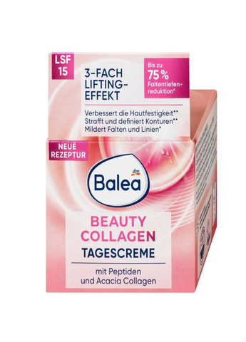Balea Денний антивіковий крем Gesichtscreme Beauty Collagen з колагеном SPF 15 50 мл — Крем, Німеччина (368293783)