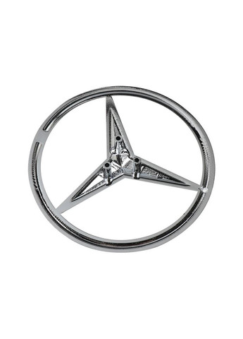 Эмблема задняя W167 хром 84 мм (на 3 направляющих) OEM A1678171200 Mercedes-Benz (369609948)