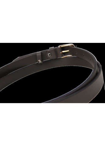 Шкіряний жіночий ремінь 1631-20 темно-коричневий 2 см Skipper (361665299)