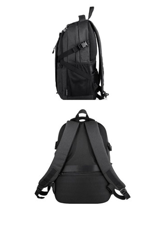 Городской рюкзак Music серый с USB и сеткою для мяча Senkey&Style (272151499)