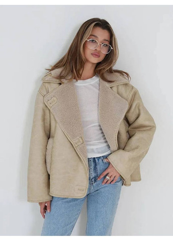 Женская дубленка оверсайз MonCher (364672421)