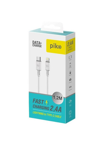 Кабель Piko USB Type-C to Lightning 1.2m CB-TL11 white (268144745)
